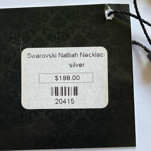 💐 The Natlah Swarovski Crystals Tennis Necklace Earring Set - Picture 6 of 6